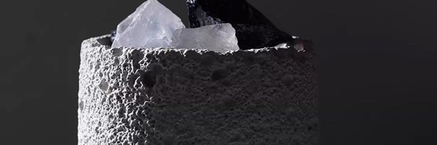 宋朝 冷山系列扩香石套装摆件 高级香氛 送礼好物 容器*1 晶石*1袋 精油*1 月下金桂