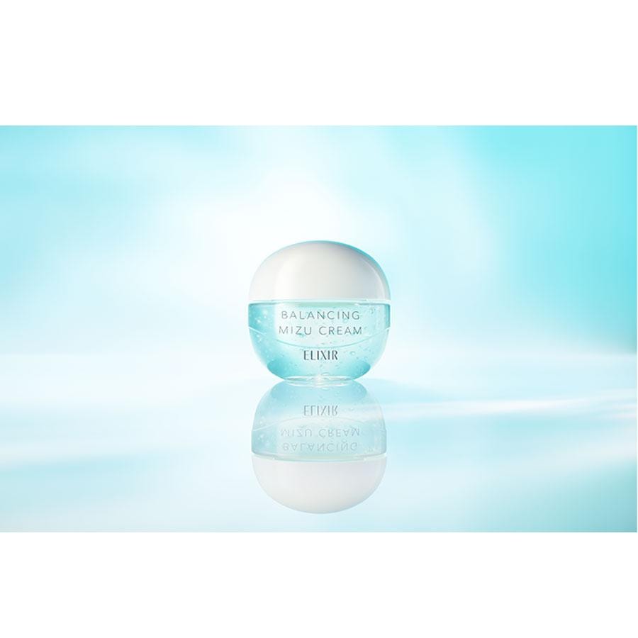  日本 ELIXIR怡麗絲爾 SHISEIDO 資生堂 水油平衡 水潤舒緩 啫咖哩乳霜 保濕保濕 60g