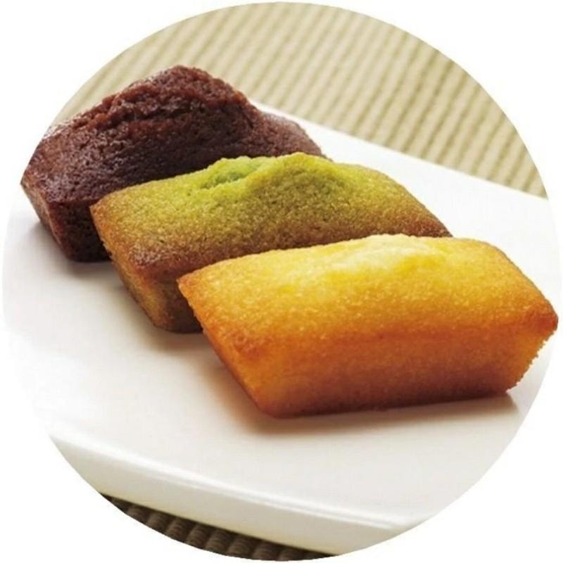 【Expédition directe du Japon】 Pâtisserie japonaise Momotani Kobe Monloire, Financiers miniatures classiques en 3 saveurs, lot de 24