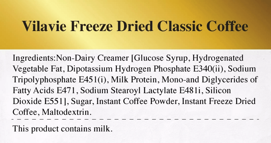 Freeze Dried Classic Coffee  35gmX15s