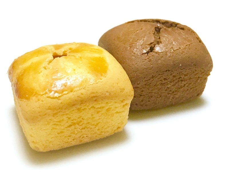 【日本直邮】日本BAKER'S CUSTARD 超人气零食 黄油小蛋糕 原味+巧克力 2种口味 共8枚装