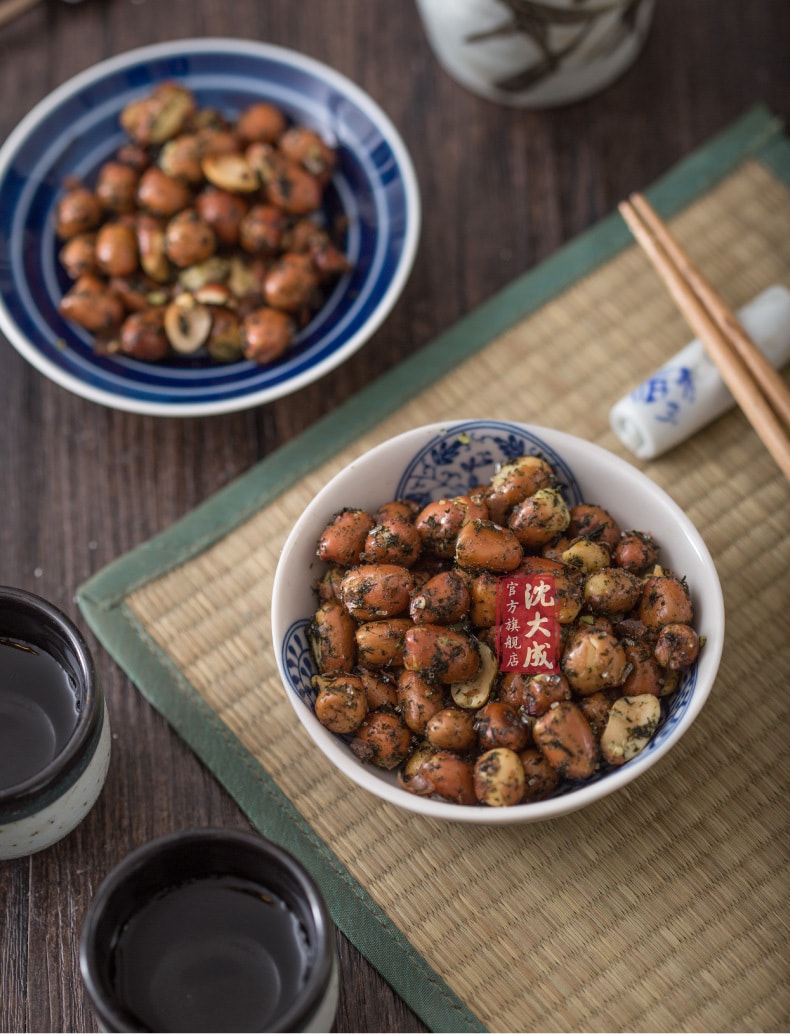 【中华老字号 中国直邮】 上海 沈大成 官方店 苔条花生120克