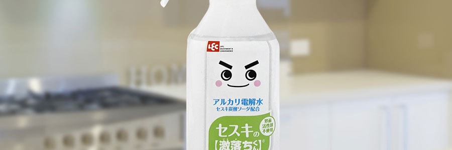 日本LEC 強力去污漬殺菌電解水除臭噴霧 400ml 不含界面活性劑