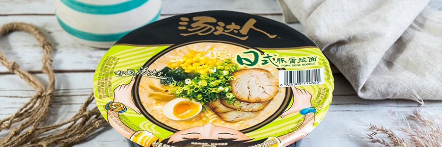 台灣統一 湯達人 日本豚骨拉麵 碗裝 130g