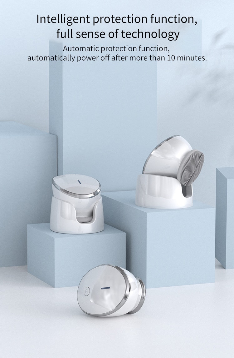 【潔膚嫩膚】KΛKUSΛN 去黑頭潔面溫感美容儀 白色 1件