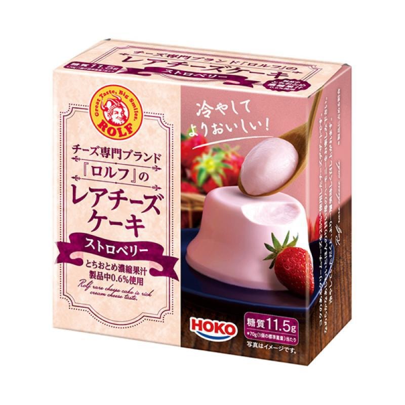 【日本直邮】HOKO ROLF 罗尔夫 草莓味布丁 70g