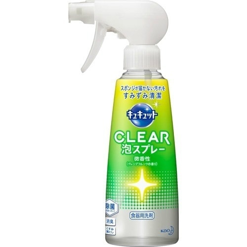 日本 KAO 花王 Clear 强效泡沫除菌洗洁精 西柚香 300ml