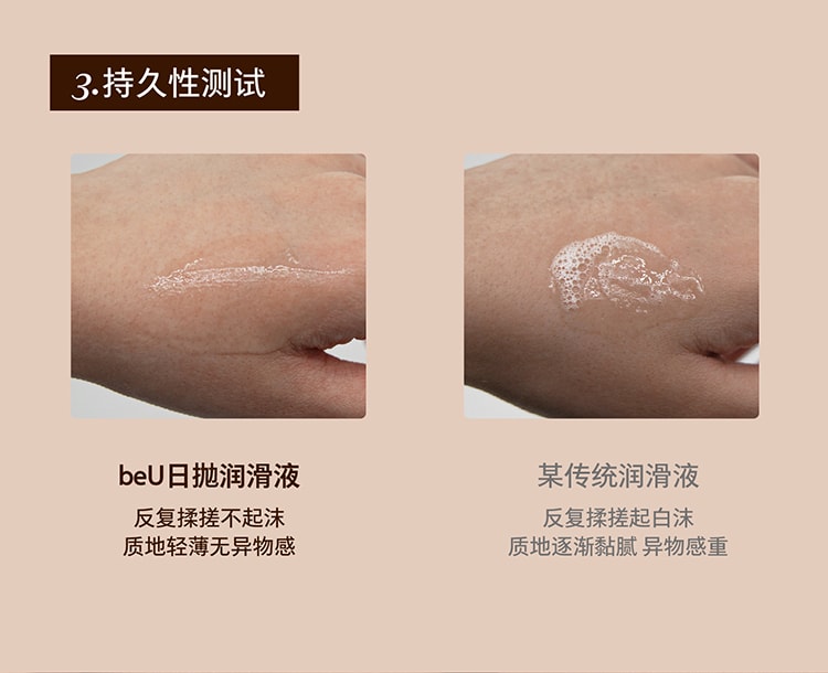 中国直邮LONO Beu 30袋润滑液持久保湿一擦即净拥有玻尿酸成分