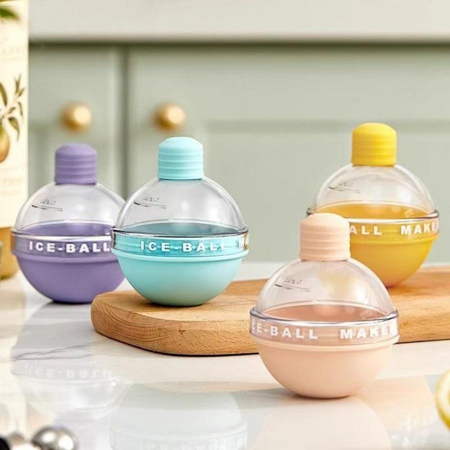 Ice Mould 4-piece Set Food Grade Silicone