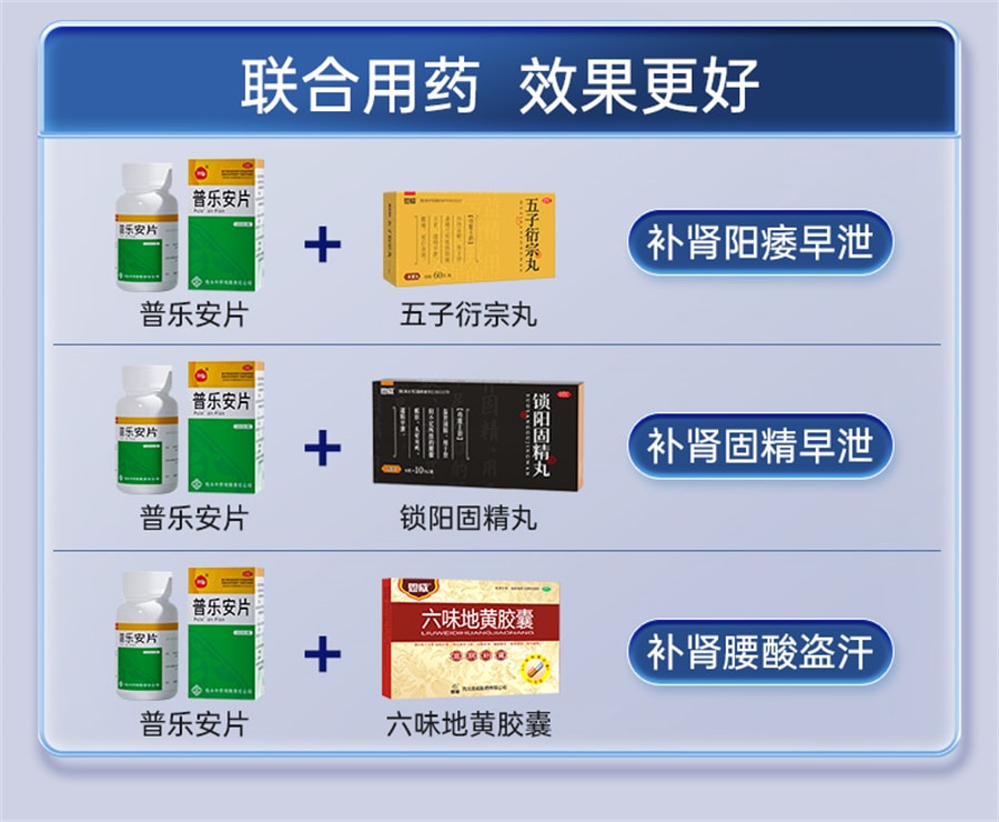 【中國直郵】包中 普樂安片前列腺炎特效藥尿頻尿急補腎前列腺消炎藥 135片/盒