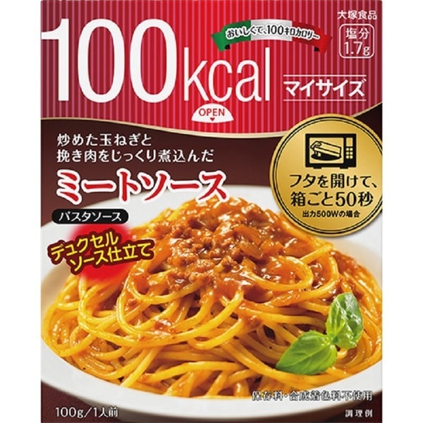 【日本直邮】OTSUKA 大塚食品 100kcal My Size 肉酱意面 100g