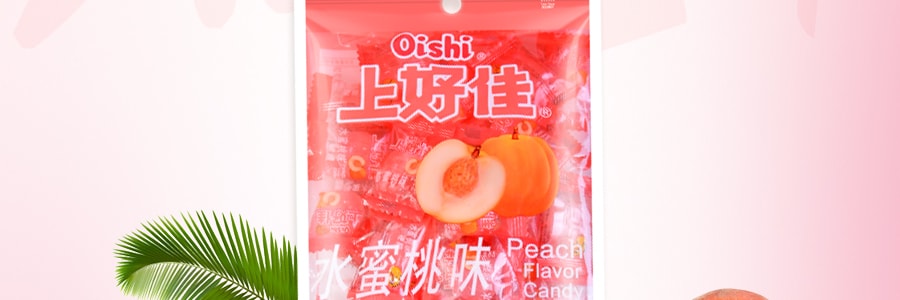 OISHI上好佳 水蜜桃味硬糖 100g