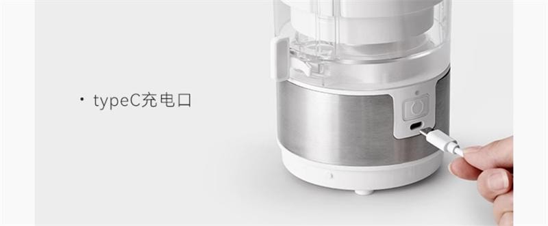 【中国直邮】 OLAYKS 立时榨汁机汁渣分离全自动小型电动无线便携 陶白色 1个装