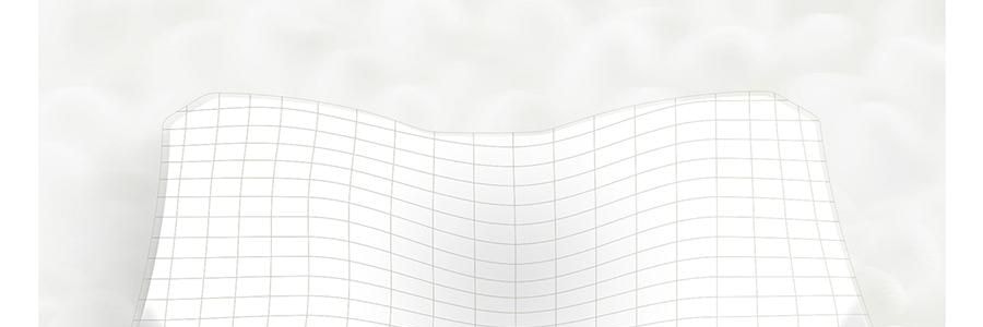 7C七西 蝶枕Air枕头护颈椎助睡眠 送礼推荐 人体工学枕头 樱花粉 600×400×110/90mm