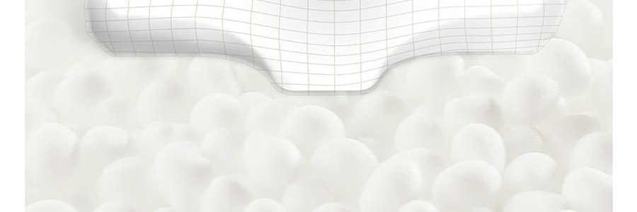 7C七西 蝶枕Air枕头护颈椎助睡眠 送礼推荐 人体工学枕头 樱花粉 600×400×110/90mm