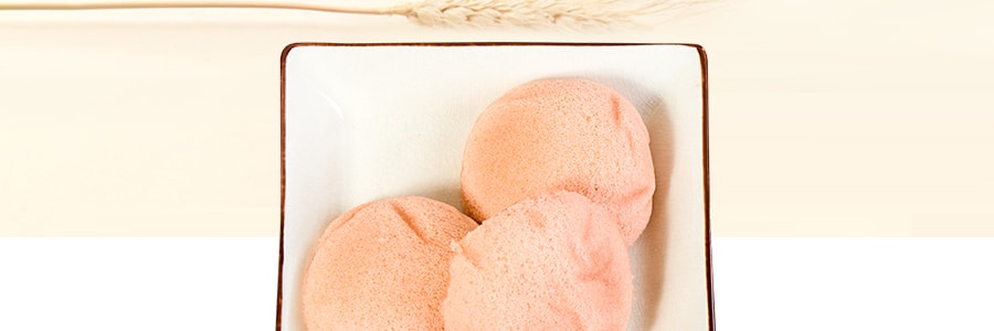 日本SHIRAKIKU赞岐屋  蒸草莓奶油味铜锣烧  160g