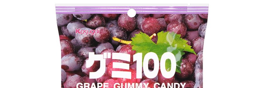 日本春日井 水果QQ軟糖 紫葡萄味 107g