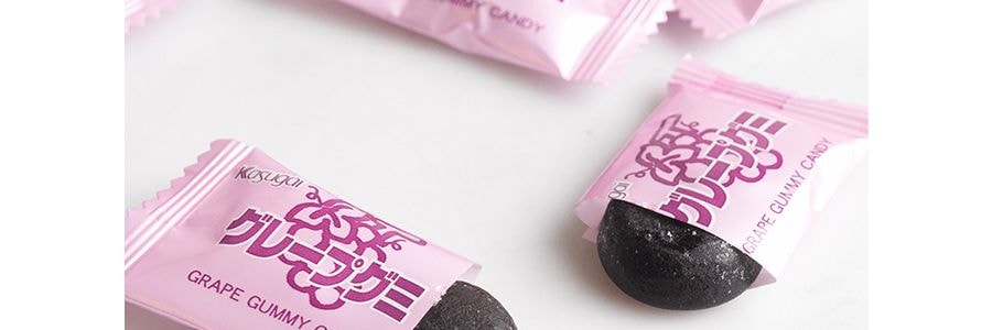 日本春日井 水果QQ軟糖 紫葡萄味 107g