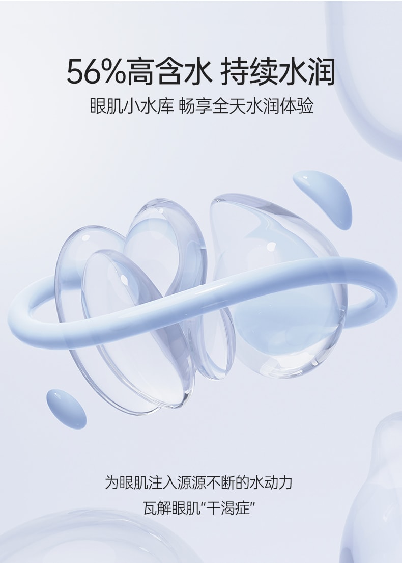 【中国直邮】Kilala/可啦啦 硅水凝胶透明近视隐形眼镜日抛 高含水 高透氧 抗UV 30片装 度数 -1.25(125)