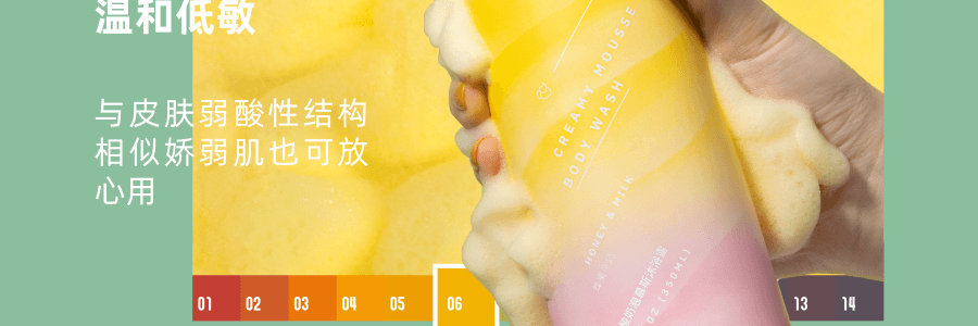 【必入! 網紅爆品】TRIPTYCH OF LUNE三谷 氨基酸奶泡慕斯沐浴露 莫吉托香型 350ml