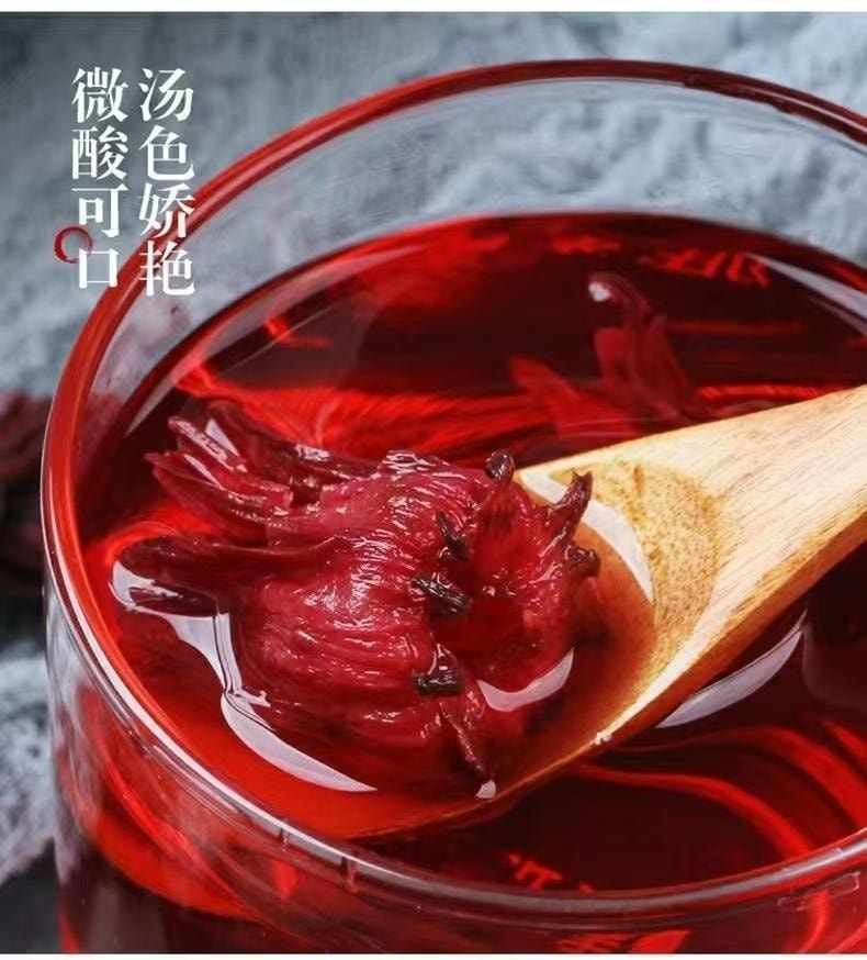  泷御堂 洛神花茶 玫瑰茄 植物界的红宝石 朵大红润 汤色娇艳 25g
