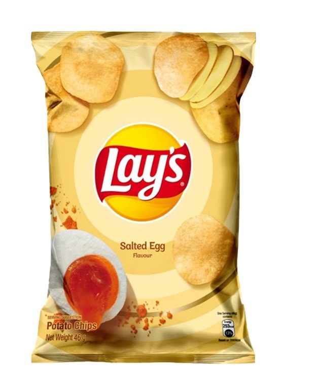 Salted Egg Flavor Potato Chips 46g