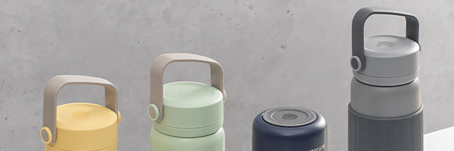 北鼎BUYDEEM 泡茶不锈钢保温瓶保温杯子 CD1011/A4 午夜蓝 350ml【新上线】