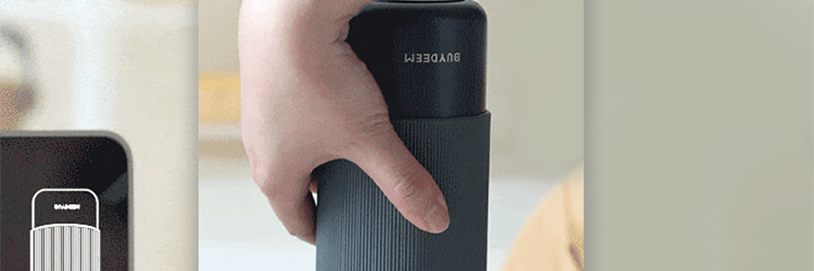 北鼎BUYDEEM 泡茶不锈钢保温瓶保温杯子 CD1011/A4 午夜蓝 350ml【新上线】