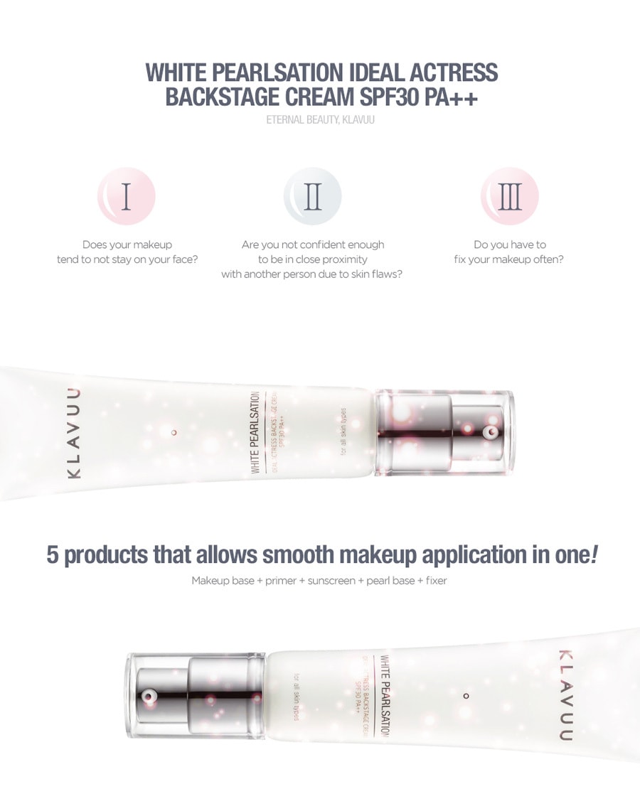 White Pearlsation Ideal Actress Backstage Cream SPF30 PA++ 30g