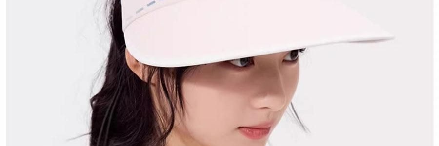 OHSUNNY 暮光系列 女士蛋糕遮陽帽 防曬帽子空頂帽 絲霧咖