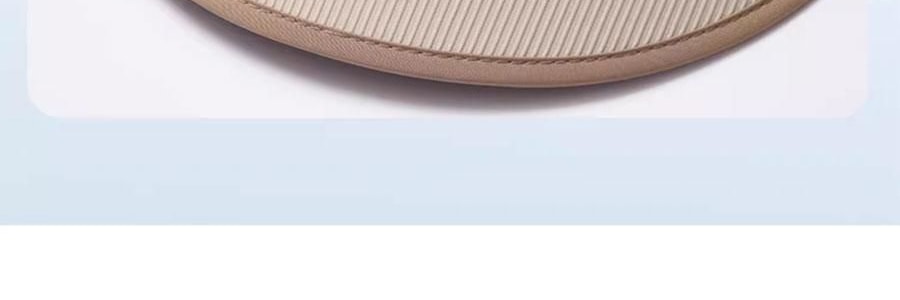 OHSUNNY 暮光系列 女士蛋糕遮陽帽 防曬帽子空頂帽 絲霧咖