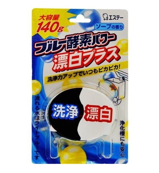 日本ST酵素 馬桶芳香清潔錠 #皂香 140g