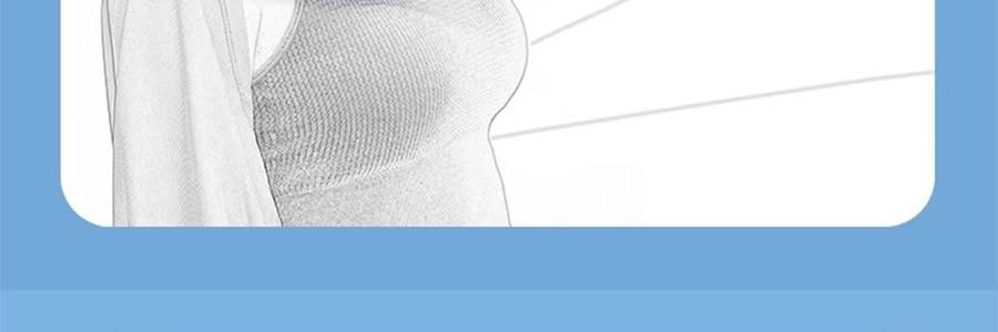 OHSUNNY 带帽檐款防晒面罩口罩 全脸防晒黑 护颈一体 云霜灰