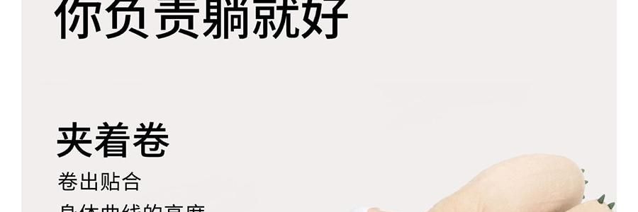 躺岛 熊抱系列 睡姿辅助抱枕熊抱抱枕 靠枕靠垫夹腿睡觉 灰灰棕 115x48cm