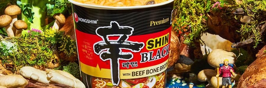 韩国NONGSHIM农心  黑色辛拉面 杯装 101g 