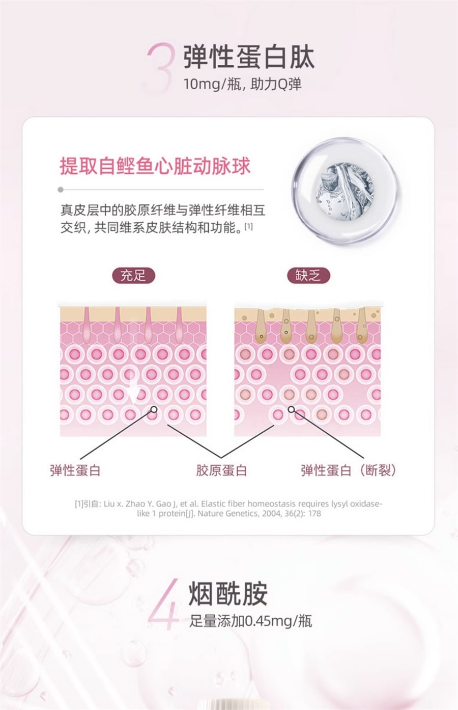 【中国直邮】冻森活  小分子鱼胶原蛋白肽口服液态饮粉烟酰胺  30mL*7瓶/盒