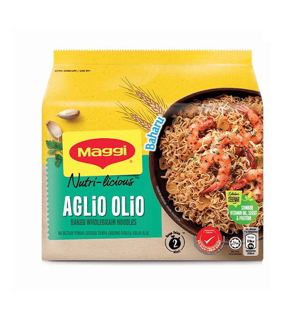 Nutri-Licious Aglio Olio Instant Noodles 5 x 77g