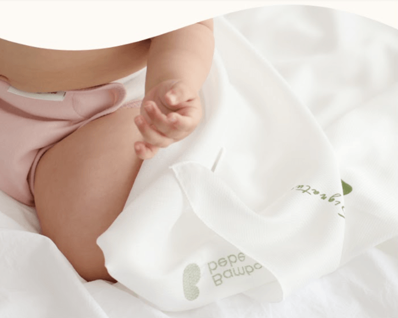 韓國 Bamboo Bebe 溫和竹纖維標誌性方形紙尿褲 5張