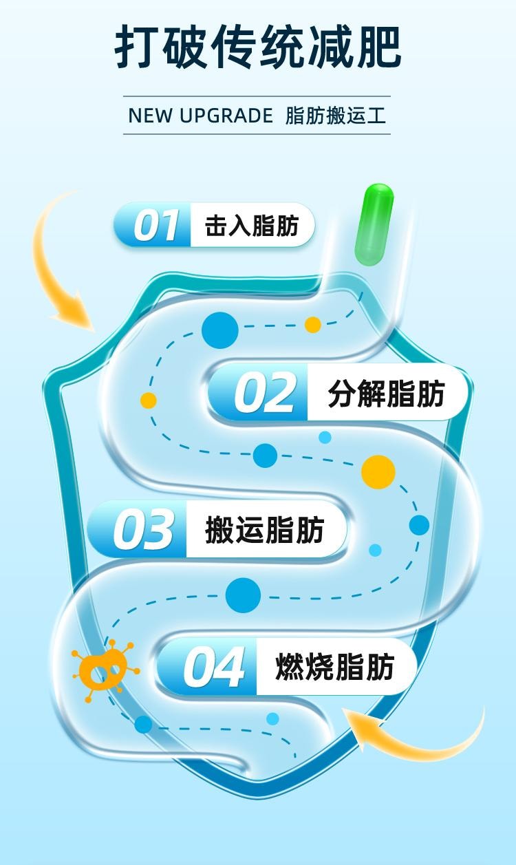 【中國直郵】 九芝堂 楊柳青膠囊 減肥 瘦身 燃脂 排油 男女早減晚控 30粒/瓶(懶人福音健康減肥)