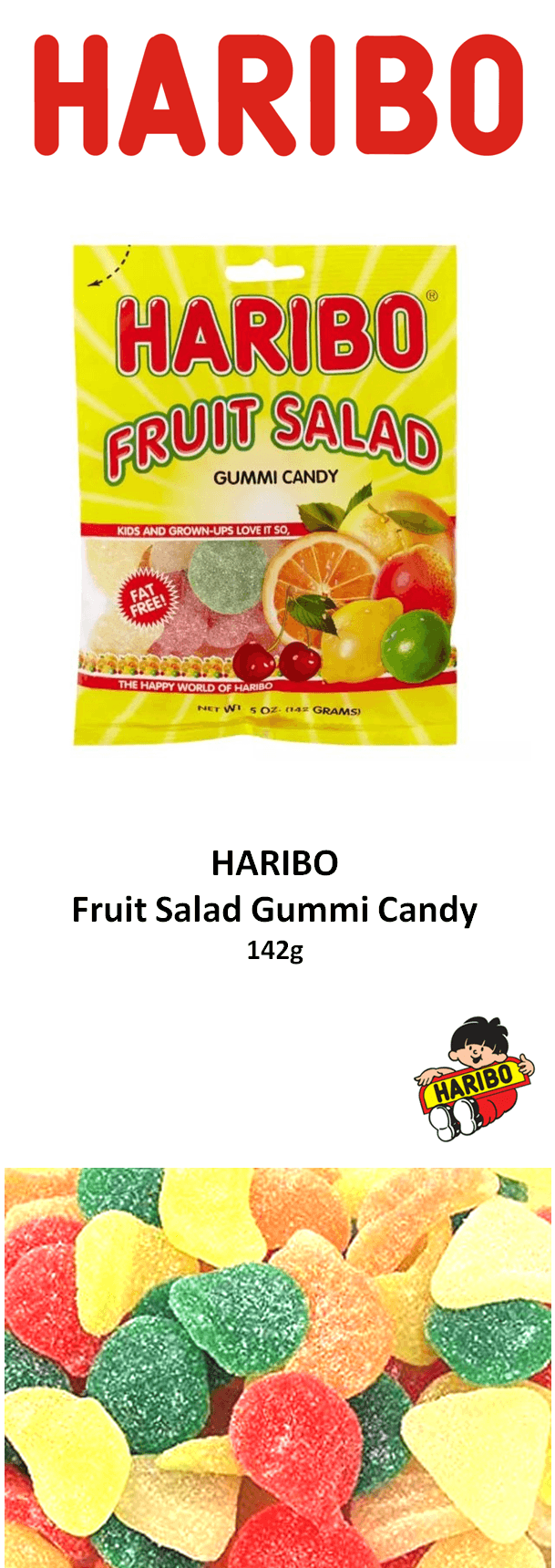 Fruit Salad Gummi Candy