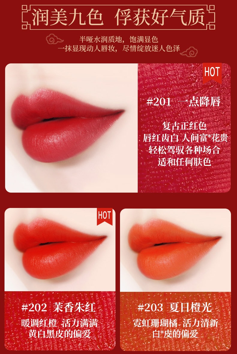 Lipstick Moisture Lip Balm Rouge Eyeshadow  #208 5g