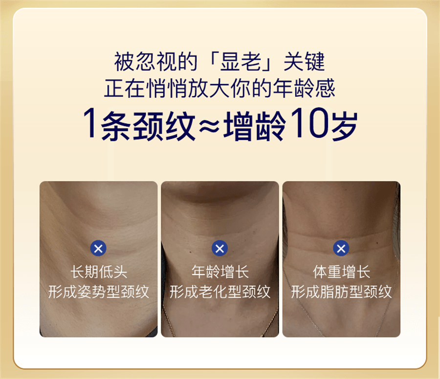 【中国直邮】 奢笛熊 润泽保湿美颈霜 滋润保湿颈纹棒滚珠按摩颈部细纹颈纹霜150g/瓶