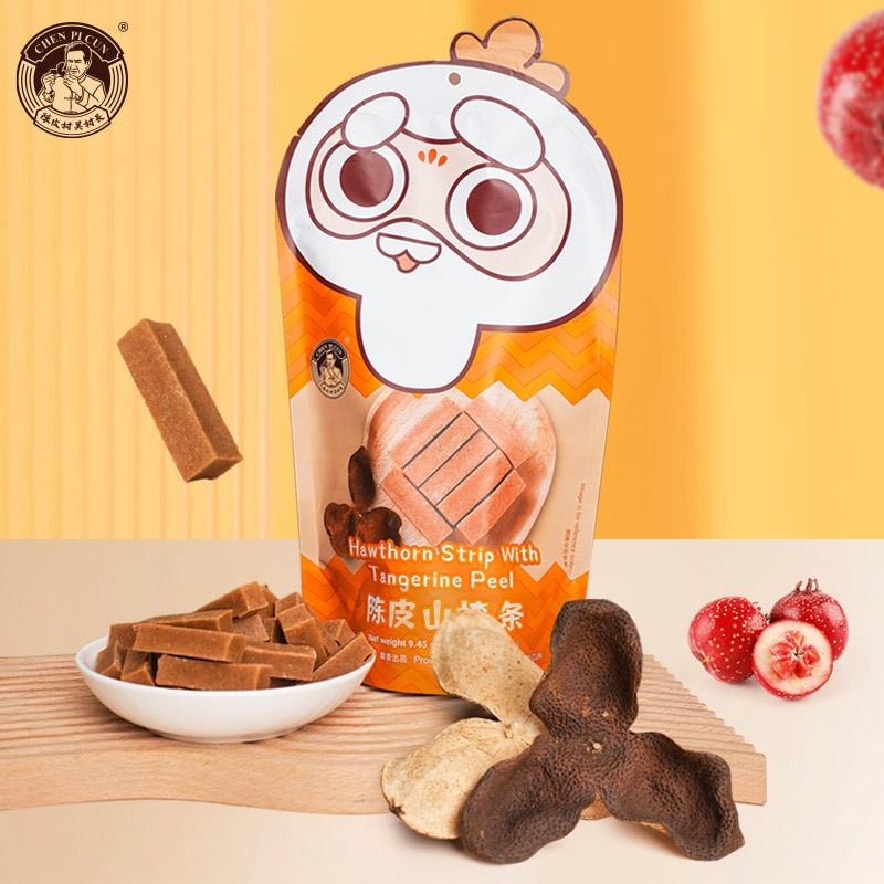  陈皮村吴村长 陈皮山楂条 两袋组合装268*2