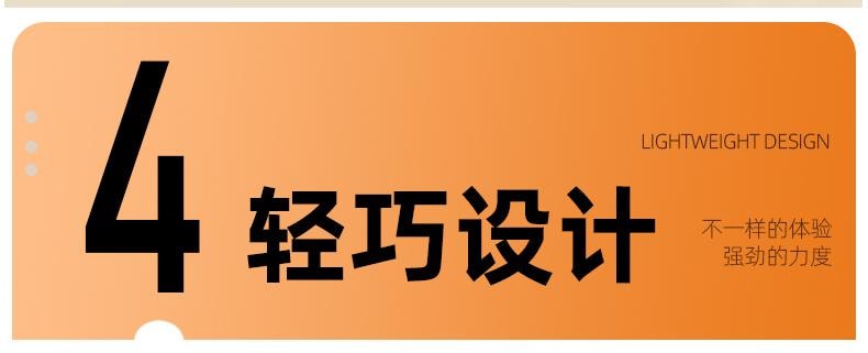【輪滑世界冠軍郭丹代言品牌】 中國 和正HEZHENG 5D超大柔性按摩頭斜方肌頸肩揉捏按摩器 橘色 1件