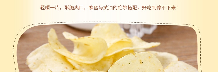 【超值3袋】韓國HAITAI海太 蜂蜜黃油薯片 60g*3包