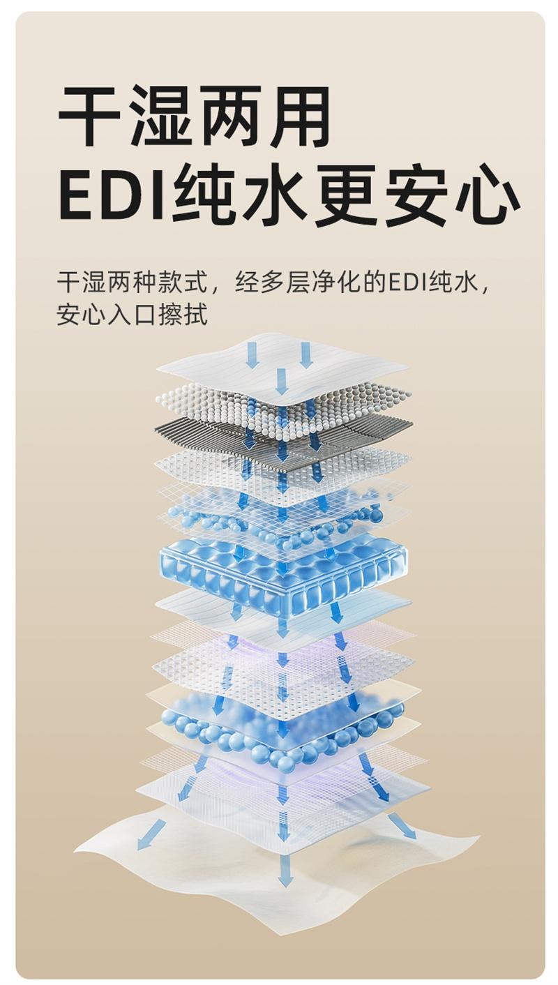 【中國直郵】 十月結晶 嬰兒口腔清潔器新生兒乳牙指套牙刷嬰幼兒寶寶洗舌苔紗布 1盒