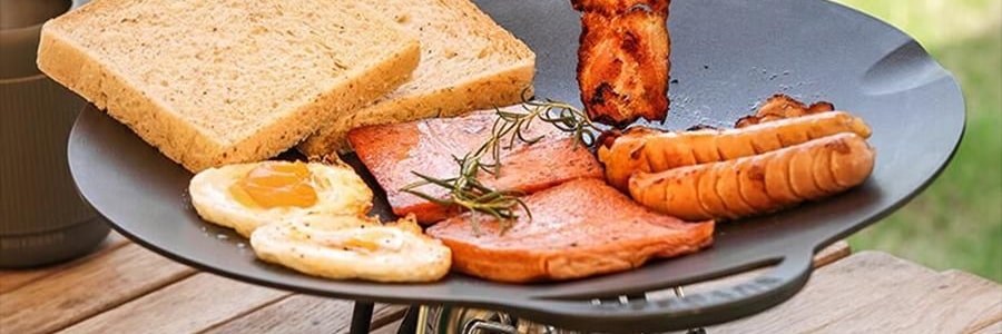 BUYDEEM北鼎 不粘锅 星空黑烤肉锅 导热快易清洗 露营聚餐适用 PL72/A1 32cm 