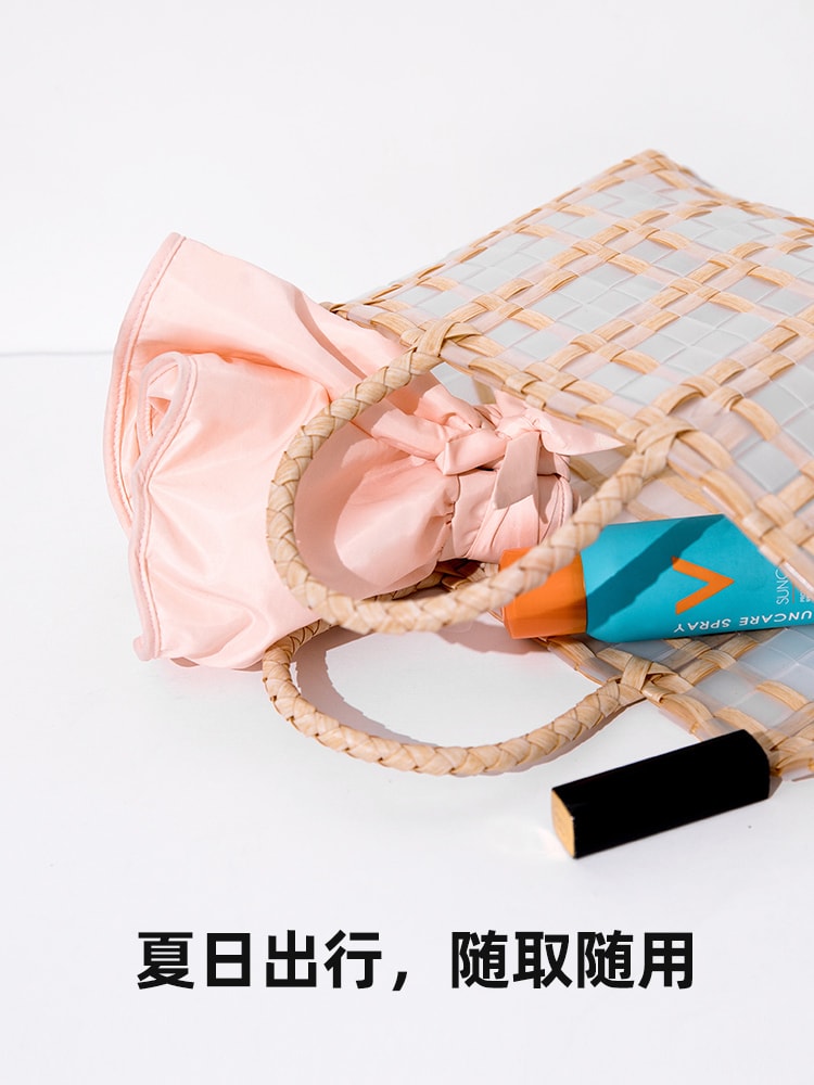 【中国直邮】VVC 防紫外线太阳帽 贝壳大檐 少女粉 标准款