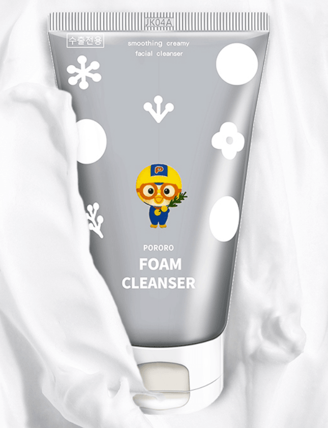 Polele children's facial cleanser for boys and girls baby cleansing for 3-15 years and over 120g 