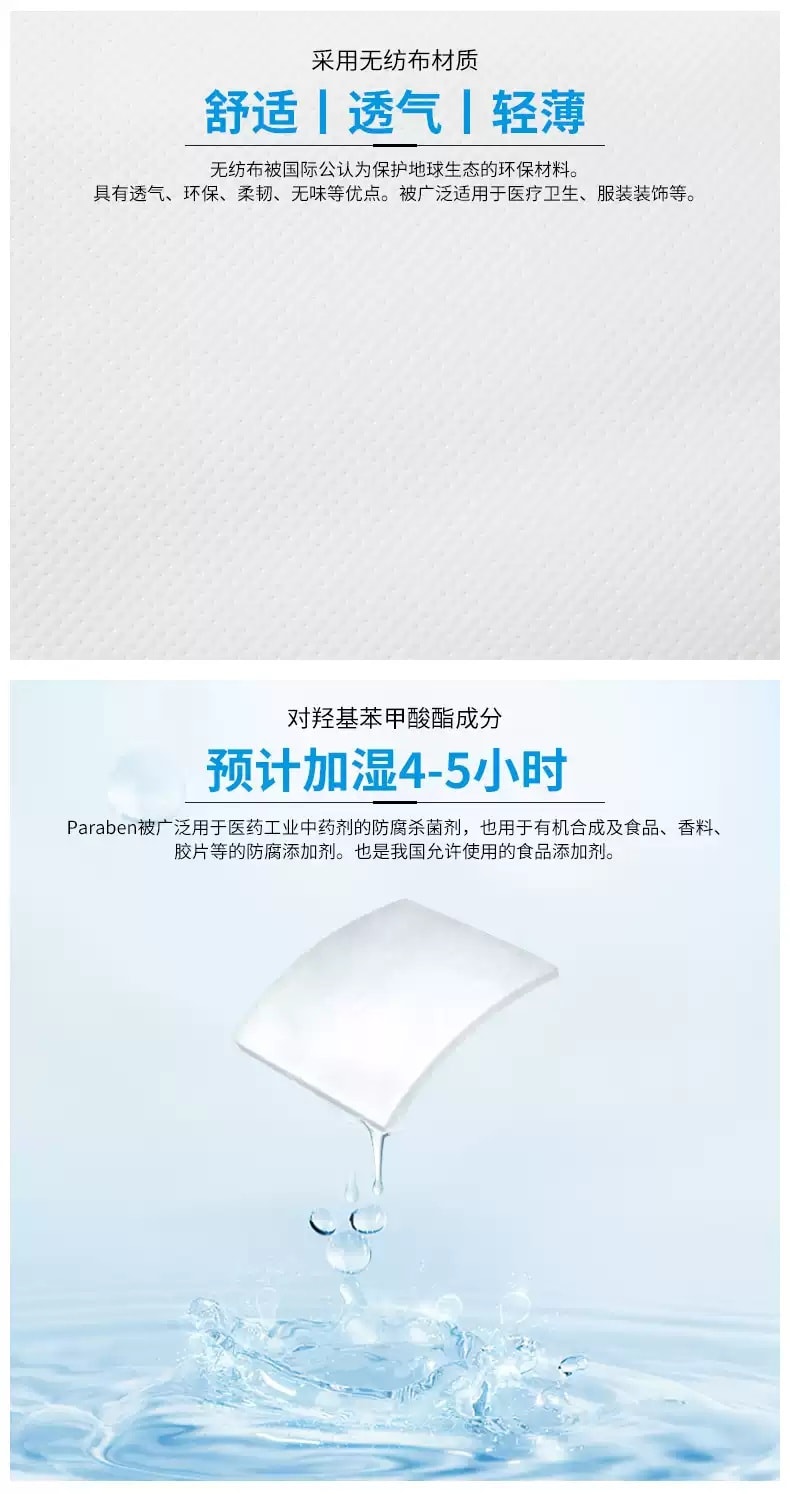 日本COTTON LABO白元株式會社 加濕立體型口罩 3枚入